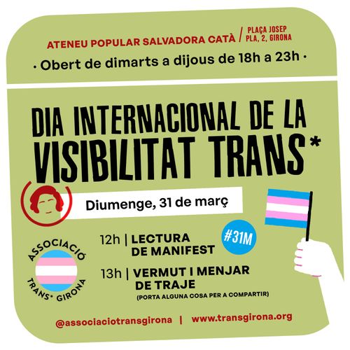 Dia internacional de la visibilitat trans