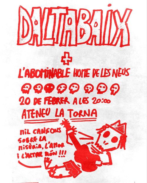 DALTABAIX + L'ABOMINABLE HOME DE LES NEUS