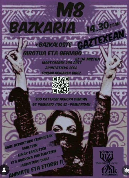 M8 BAZKARIA ETA BAZKALOSTE GIROTUA 