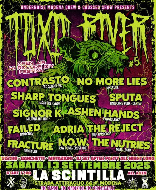 Toxic River #5 - Open Air hardcore Festival