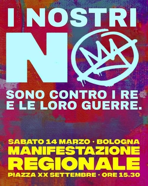 Manifestazione regionale Guerra No