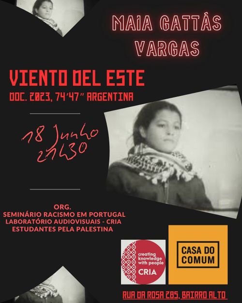 Projeção e Conversa com Maia Gattás