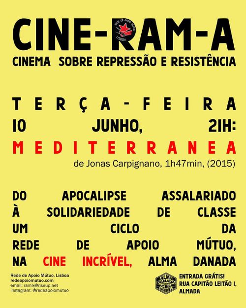 CineRAM: Do Apocalipse Assalariado à Solidariedade de Classe  MEDITERRANEA (2015)
