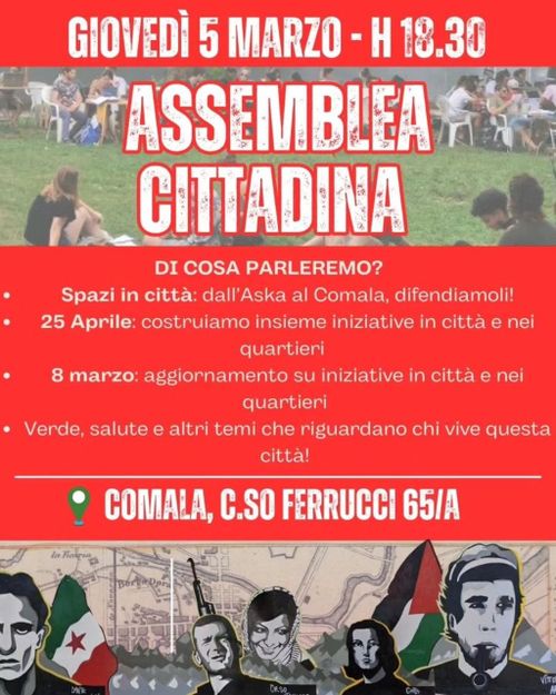 Comala, Assemblea Cittadina