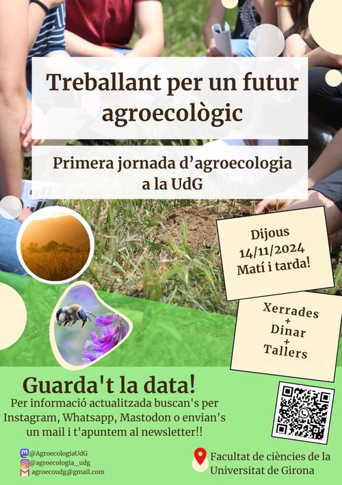 Treballant per un futur agroecològic: Primera jornada d'agroecologia a la UdG