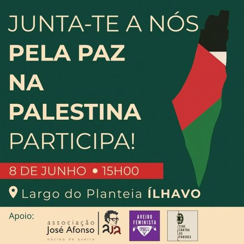 *JUNTA-TE A NÓS PELA PAZ NA PALESTINA!*