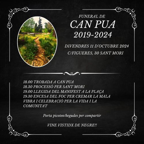 Funeral de Can Pua 2019-2024