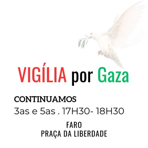 Vigília por Gaza