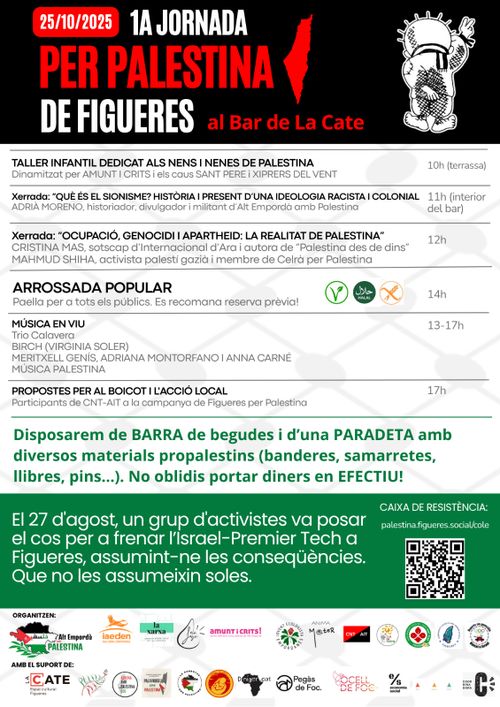 1a Jornada per Palestina de Figueres