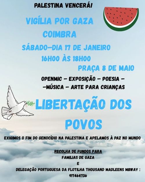 Libertação dos Povos - Vigília Por Gaza
