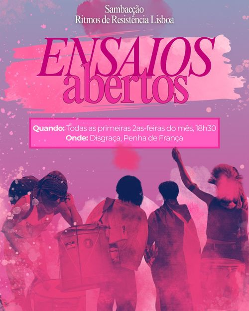 Ensaios Abertos Ritmos de Resistência