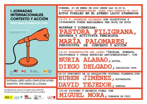 I Jornadas Internacionales Contexto y Acción: “Ideas para combatir el odio”