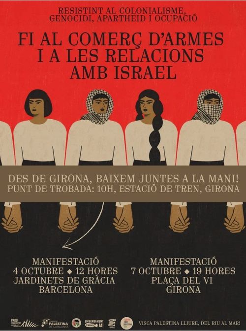 📢 MANIFESTACIONS OCTUBRE 🇵🇸