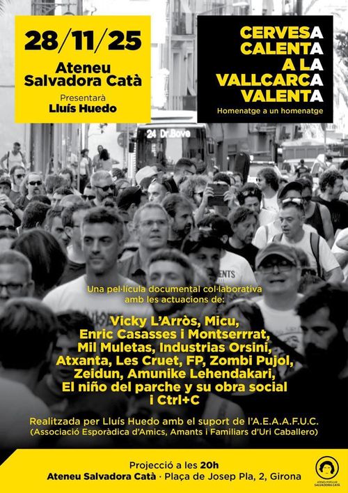 Presentació del documental Cervesa Calenta