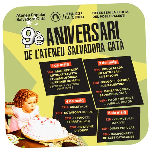 IX Aniversari Ateneu Popular Salvadora Catà
