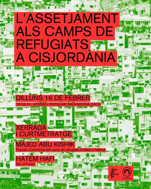 L'assetjament als camps de refugiats de Cisjordàwnia