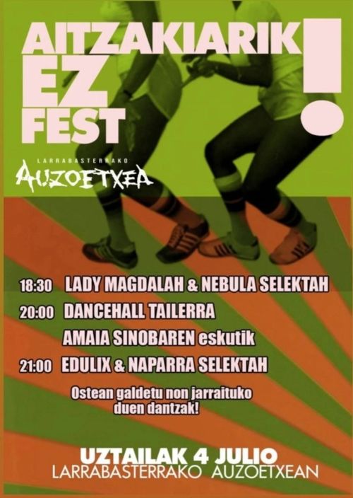 AITZIKIARIK EZ! FEST