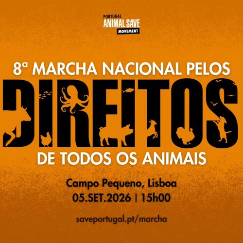 8ª Marcha Nacional pelos Direitos de Todos os Animais