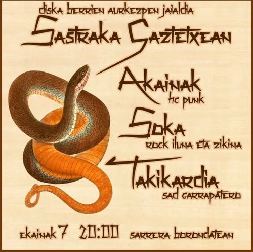 AKAINAK + SOKA + TAKIKARDIA