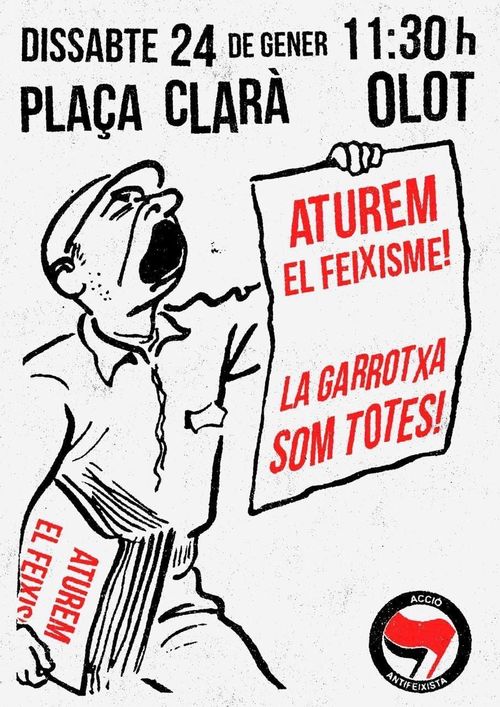 🔴CONVOCATÒRIA ANTIFEIXISTA🔴