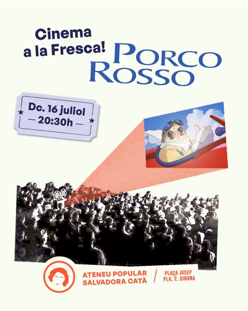 Cinema a la Fresca "Porco Rosso"