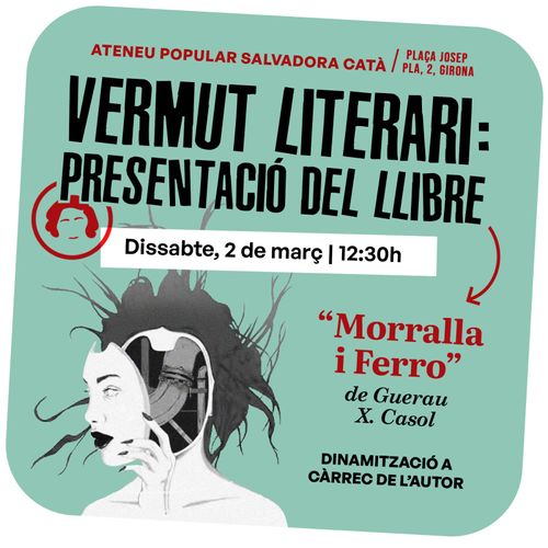 Vermut literari amb Morralla i Ferro