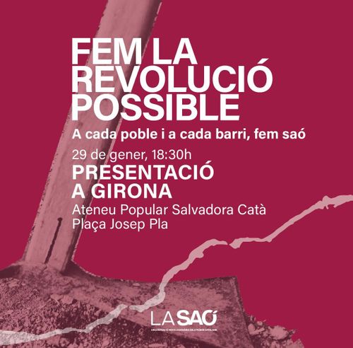 Fem la revolució possible