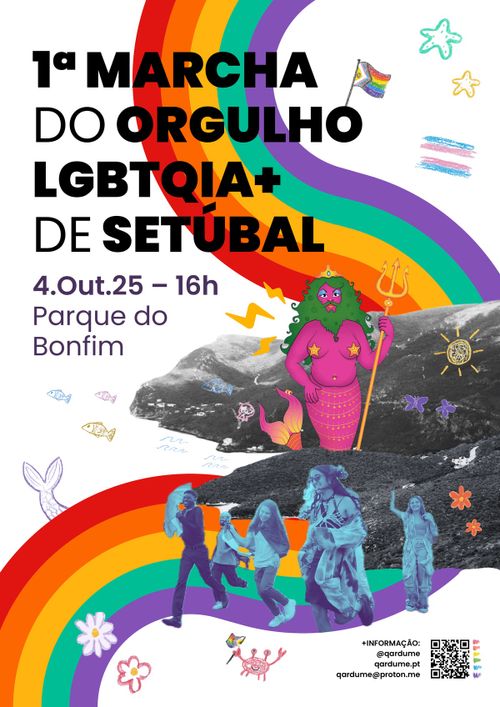 1ª Marcha do Orgulho LGBTQIA+ de Setúbal