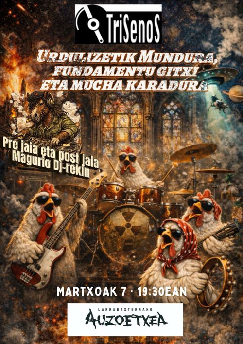 KONTZERTUA: Trisenos + Magurio Dj