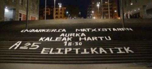 INDARKERIA MATXISTAREN AURKA, KALEAK HARTU