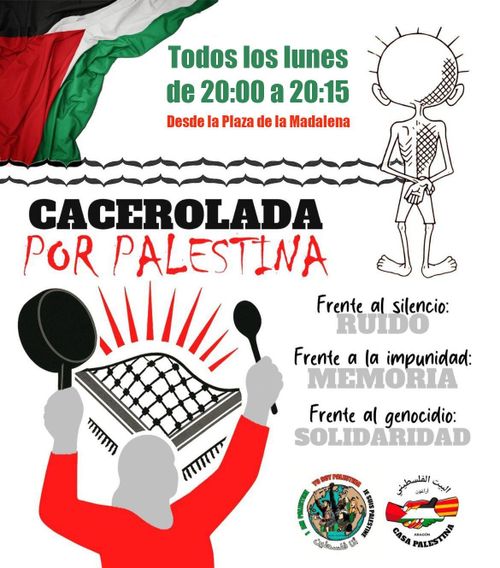 Cacerolada por Palestina