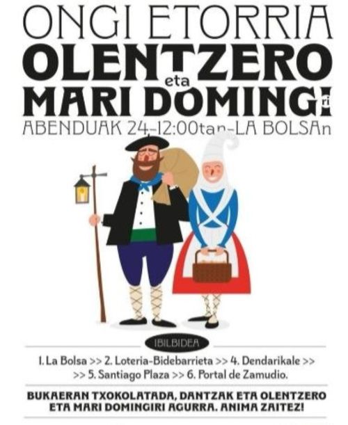 OLENTZERO ETA MARI DOMINGI