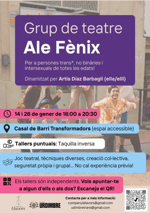 Grup de Teatre Ale Fènix - No mixte trans/nb/intersex