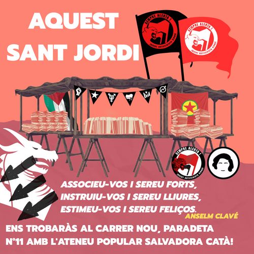 Sant Jordi Antifeixista, Internacionalista i en defensa del català!