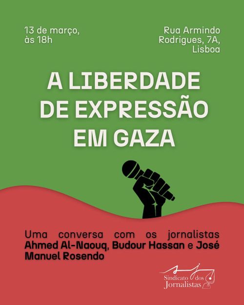 A liberdade de expressão em Gaza