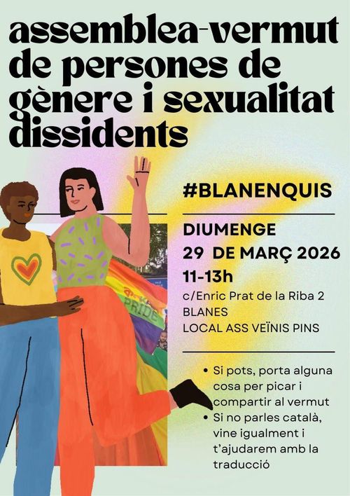 Assemblea-vermut de persones de gènere i sexualitats dissidentz