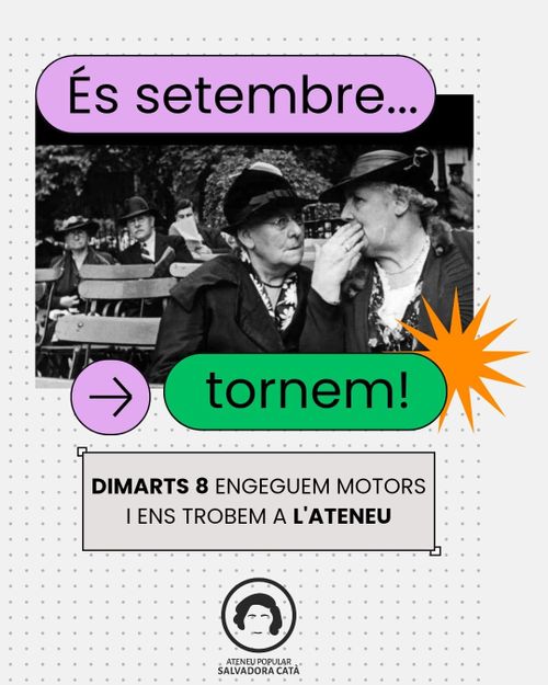 Tornem!