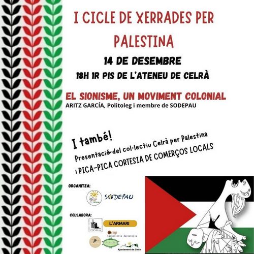 I cicle de xerrades per Palestina