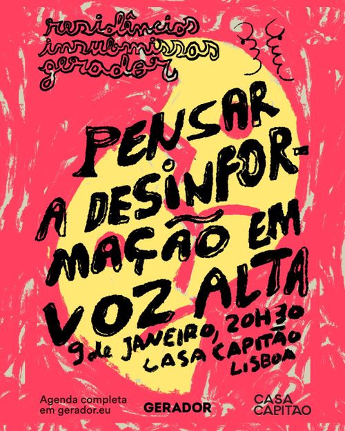 Pensar a Desinformação em Voz Alta