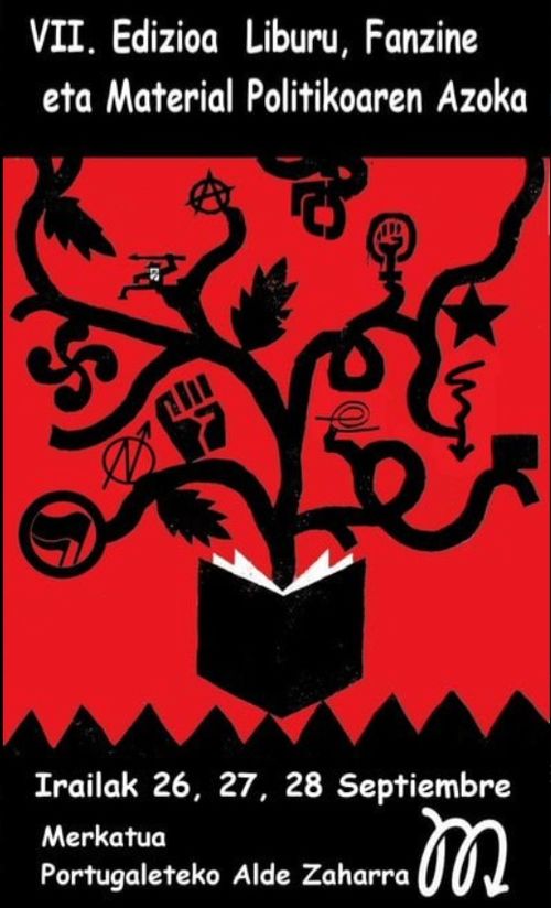 Liburu, Fanzine eta material politikoaren azoka 📕📚📗 VII. Edizioa