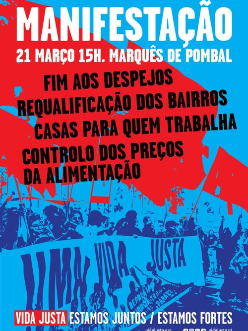 Manifestação Vida Justa
