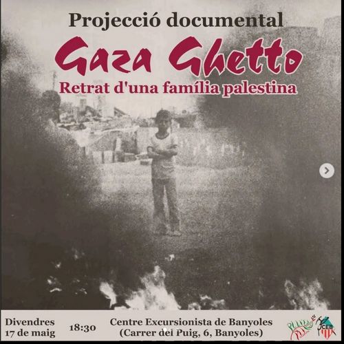 Projecció documental "Gaza Ghetto - Retrat d'una família palestina" (1984)