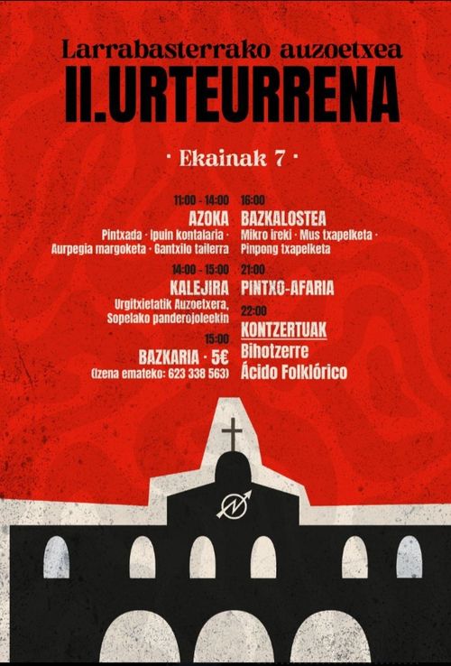 LARRABASTERRAKO AUZOETXEAREN II. URTEURRENA