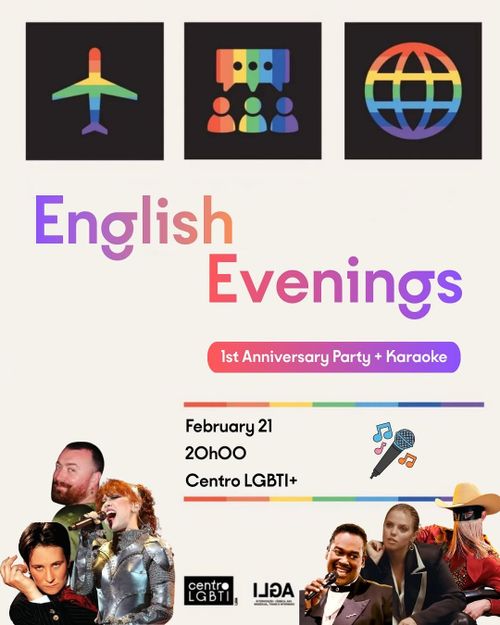 English Evenin 1st Anniversary Party