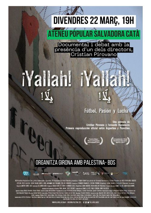 Projecció documental: ¡Yallah! ¡Yallah!