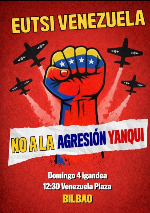 EUTSI VENEZUELA! NO A LA AGRESIÓN YANQUI