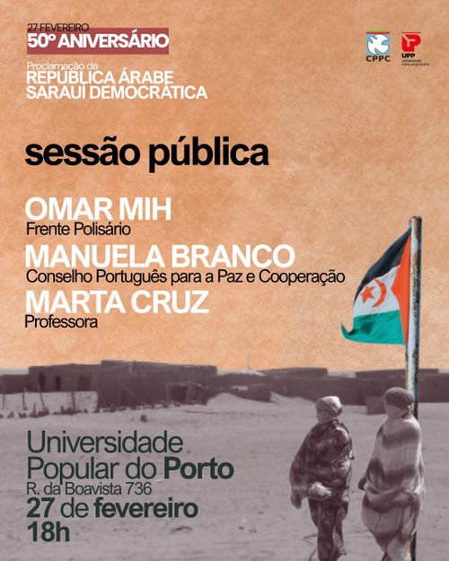  50 anos da proclamação da República Árabe Sarauí Democrática,