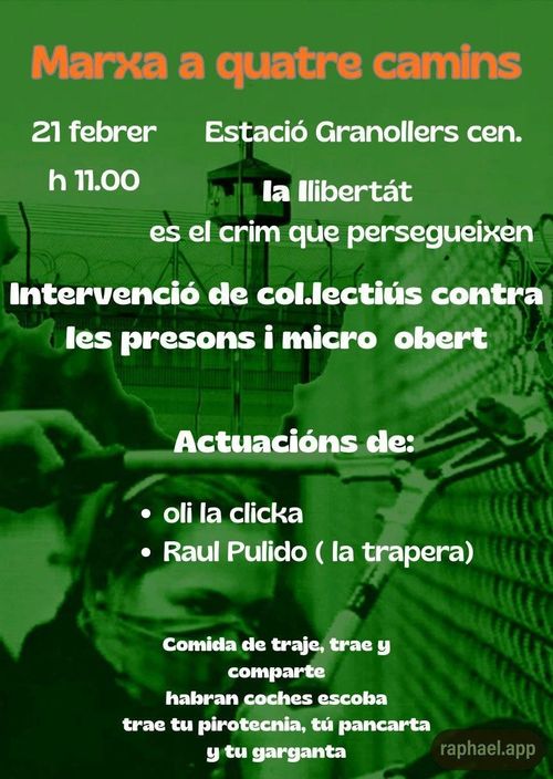 MARXA A QUATRE CAMINS