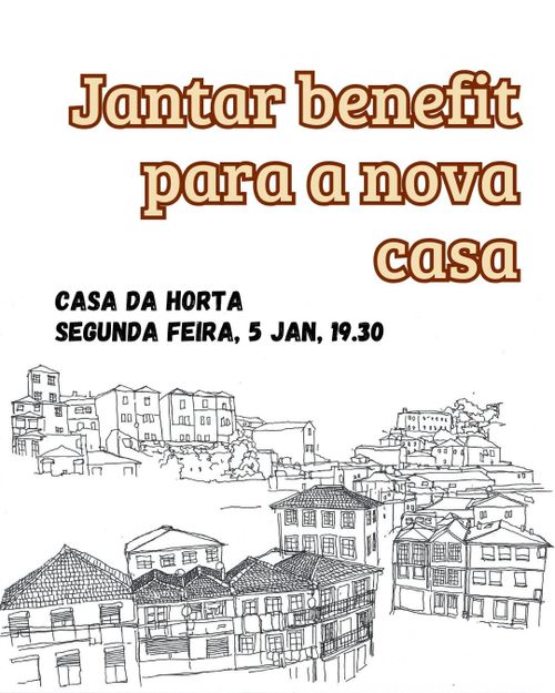 Jantar Benefir para a nova casa