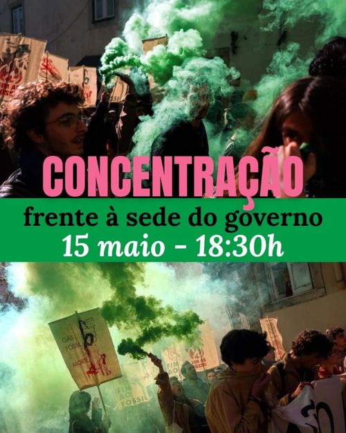 Concentração Luta pelo Futuro